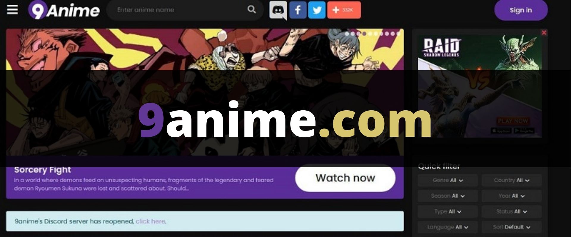 9anime.me web site to watch anime 9 free, 9anime 2024