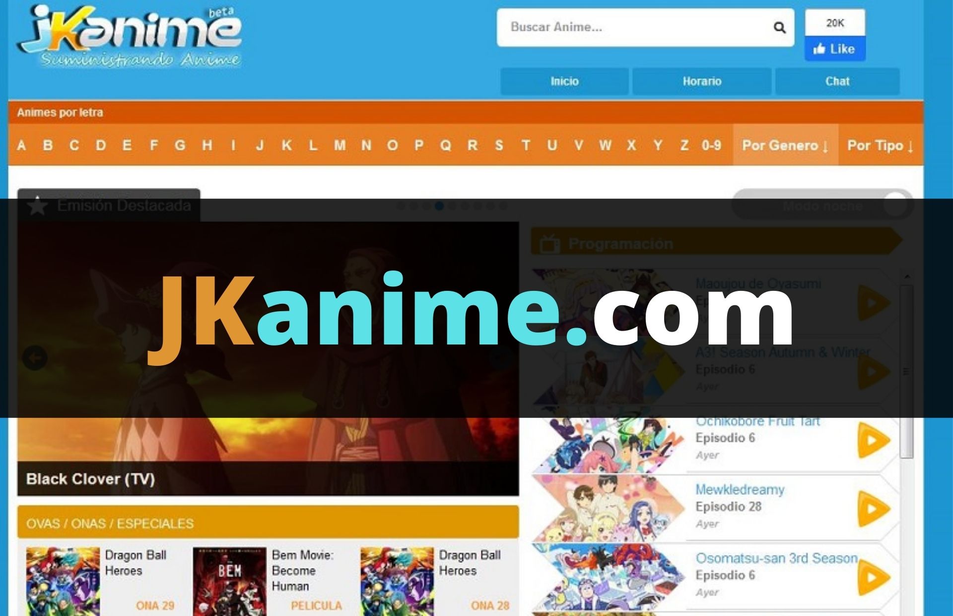 jkanime.net Competitors - Top Sites Like jkanime.net