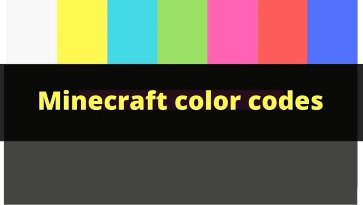 Minecraft Color Codes (Format Color Codes for Minecraft Game)